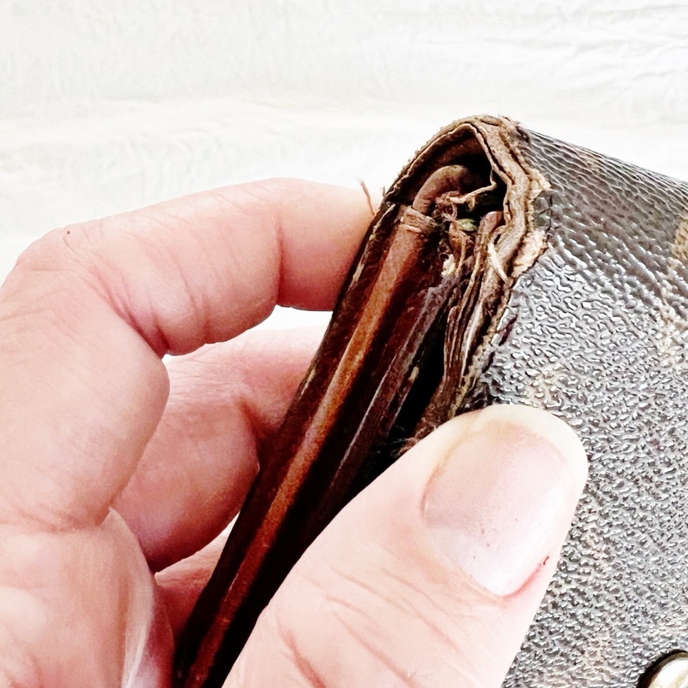 LOUIS VUTTION Vintage Portomonevier Tresor Monogram Wallet ~ 97’ - Picture 16 of 17